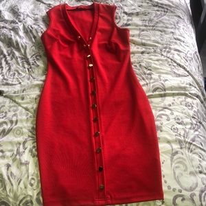 Red  dress